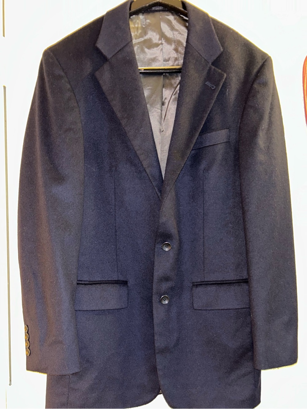 Vintage Oscar De LaRenta wool and cashmere blend Blazer